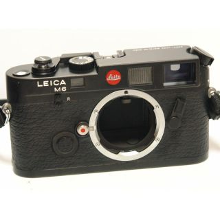 ライカ(LEICA)のライカ　Leica M6 ブラック　ボディ　美品(フィルムカメラ)