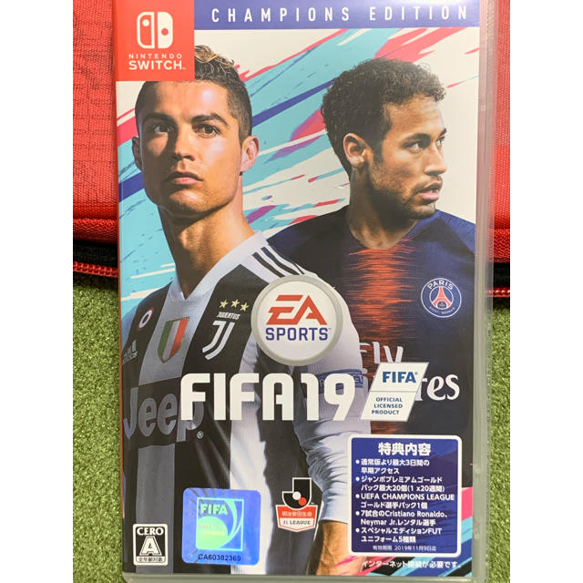 Nintendo Switch(ニンテンドースイッチ)のFIFA 19 チャンピオンズエディション Switch 中古 エンタメ/ホビーのゲームソフト/ゲーム機本体(家庭用ゲームソフト)の商品写真