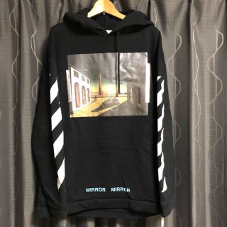 オフホワイト(OFF-WHITE)のOff-White Diagonals Silver Chirico Hoody(パーカー)