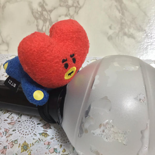 防弾少年団(BTS)(ボウダンショウネンダン)のBT21 ヘアゴム　chimmy ジミン  エンタメ/ホビーのタレントグッズ(アイドルグッズ)の商品写真