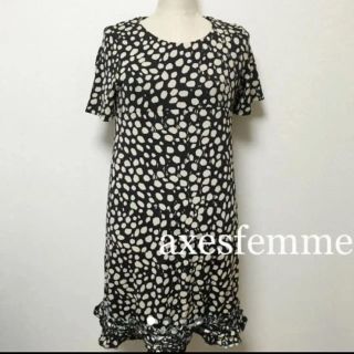 アクシーズファム(axes femme)の激安♥️axesfemme ワンピース(ひざ丈ワンピース)