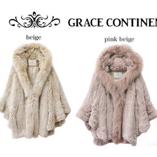 GRACE CONTINENTAL(グレースコンチネンタル)のグレースコンチネンタル  ファー コート レディースのジャケット/アウター(毛皮/ファーコート)の商品写真