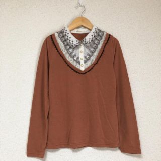 アクシーズファム(axes femme)の★ アクシーズ　ブラウス重ね着風カットソー　axes femme★(カットソー(長袖/七分))