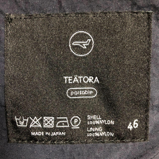 teatora の通販 by chito's shop｜ラクマ device coat packable NEW好評