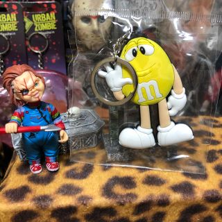 エムアンドエム(M&M)のM&M'S キーホルダー チョコレート アメリカン雑貨(キャラクターグッズ)