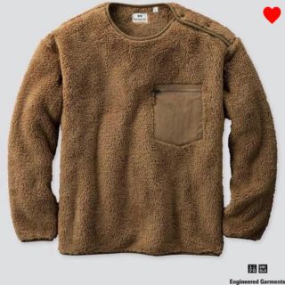 ユニクロ(UNIQLO)のユニクロ　フリースプルオーバーM(スウェット)