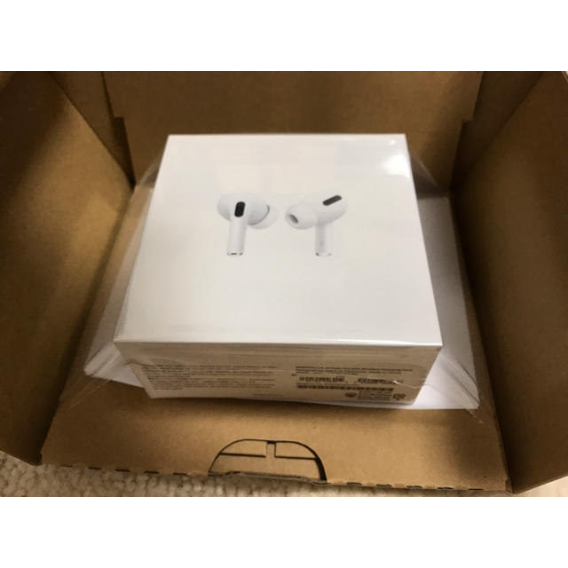 オーディオ機器新品 未開封 Apple Air Pods Pro  MWP22J/A 保証有り