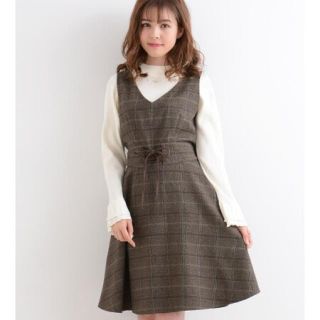 マジェスティックレゴン(MAJESTIC LEGON)のMAJESTIC LEGON♡チェックワンピース(ひざ丈ワンピース)