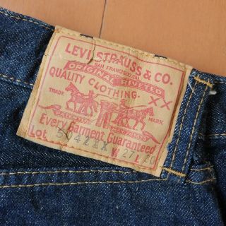 リーバイス(Levi's)の【極希少正真正銘ヴィンテージ】1950年代　リーバイス 504XX デニムパンツ(デニム/ジーンズ)