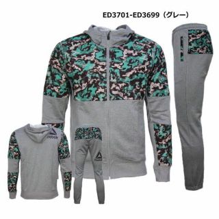 リーボック(Reebok)の2XO★定価17,578円★ハイブリッド★スウェット★セットアップ★ED3701(スウェット)