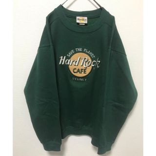 チャンピオン(Champion)のハードロックカフェ スウェット トレーナー 90's ロック ストリート 古着(スウェット)