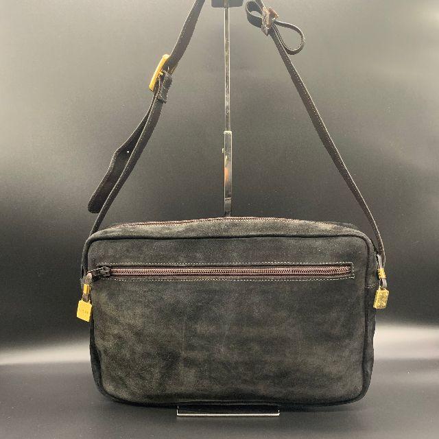 LOEWE(ロエベ)のLOEWE　ロエベ　ショルダーバック　スエード　ブラック レディースのバッグ(ショルダーバッグ)の商品写真