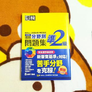 漢検分野別問題集 準２級 改訂版(資格/検定)