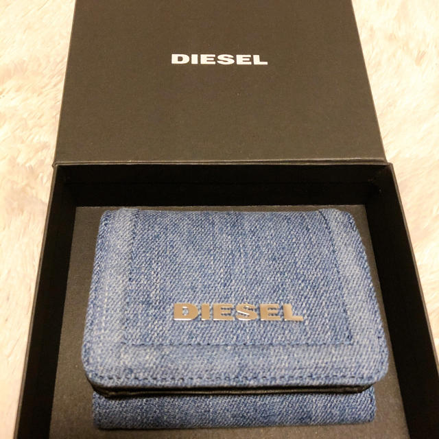 DIESEL 二つ折り財布　デニム