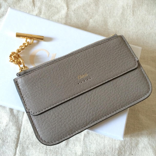 Chloe - Chloe フラグメントケース♡モッティグレー♡カード入れ