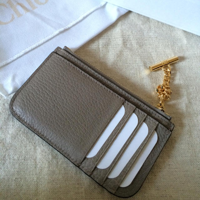 Chloe - Chloe フラグメントケース♡モッティグレー♡カード入れ