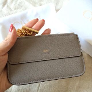 Chloe - Chloe フラグメントケース♡モッティグレー♡カード入れ