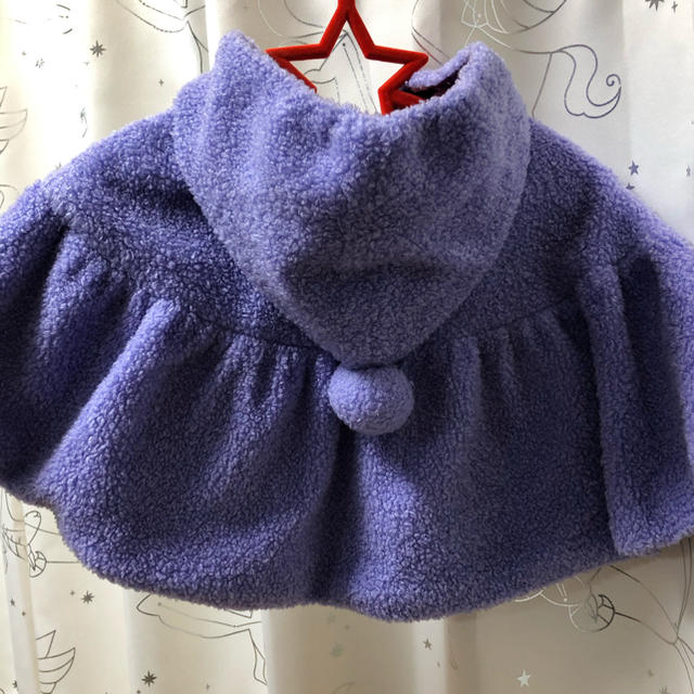 ANNA SUI mini(アナスイミニ)のANNA SUI mini Fサイズ ポンチョ キッズ/ベビー/マタニティのベビー服(~85cm)(ジャケット/コート)の商品写真