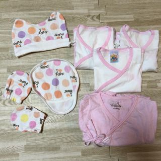 美品 新生児 肌着セット(肌着/下着)