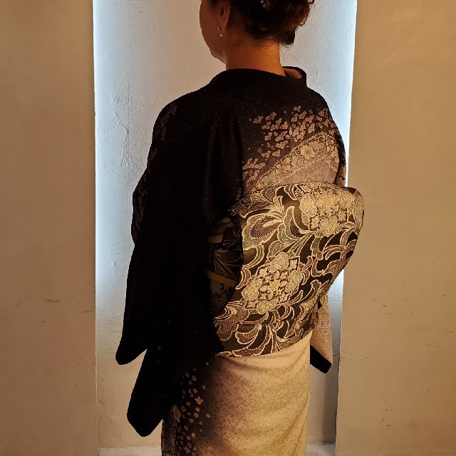 京都まいづるさんの帯　螺鈿細工　極美品　着物とセット購入可能のサムネイル