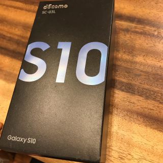 ギャラクシー(Galaxy)の新品 SIMフリー GALAXY S10 ギャラクシー ブルー 青(スマートフォン本体)