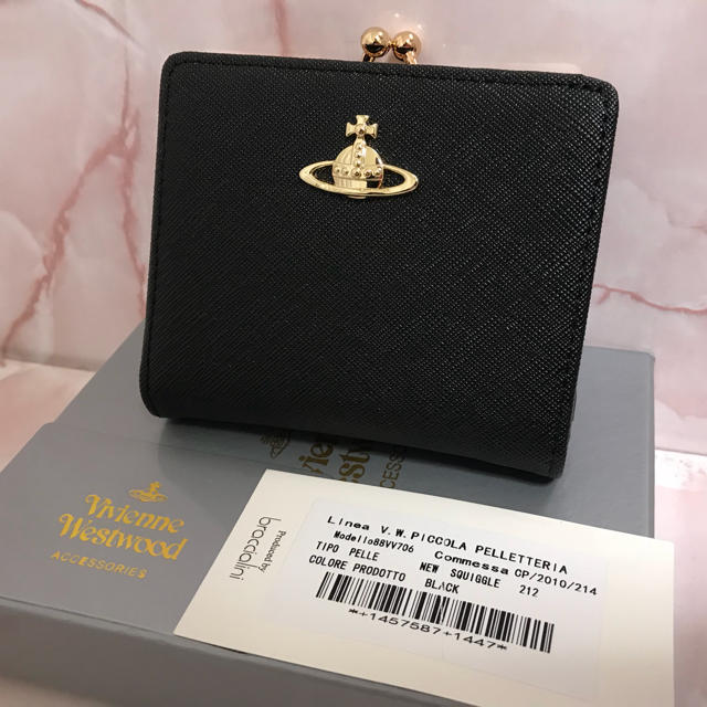 Vivienne Westwood(ヴィヴィアンウエストウッド)の二つ折りがま口財布❤️ヴィヴィアンウエストウッド❤️新品・未使用 レディースのファッション小物(財布)の商品写真