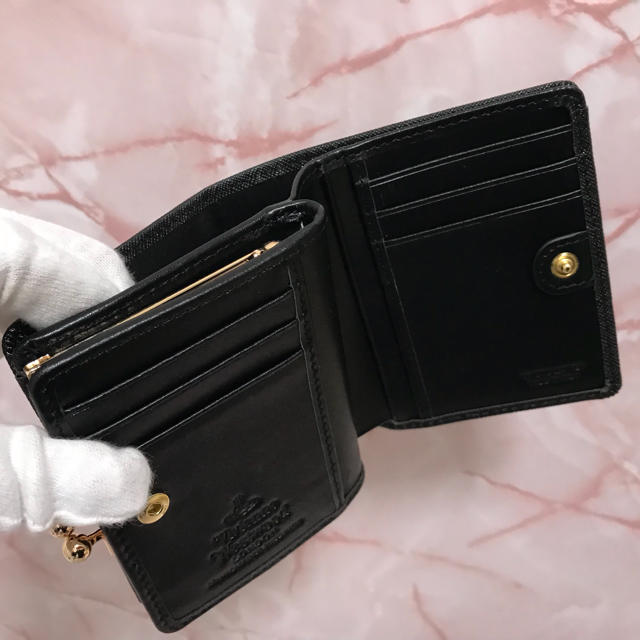 Vivienne Westwood(ヴィヴィアンウエストウッド)の二つ折りがま口財布❤️ヴィヴィアンウエストウッド❤️新品・未使用 レディースのファッション小物(財布)の商品写真