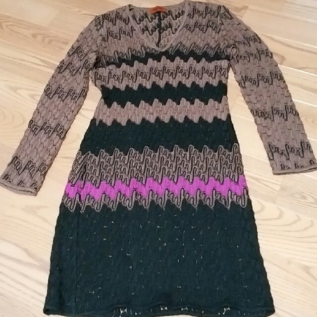 MISSONI - ミッソーニ ニットワンピース MISSONIの通販 by にっひー7038's shop｜ミッソーニならラクマ