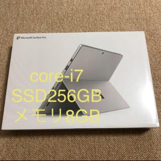 マイクロソフト(Microsoft)の【新品未開封】surface pro6 KJU-00027 core-i7 (タブレット)