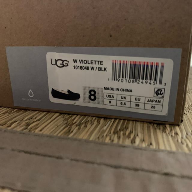 UGG 未使用 モカシン 黒 2