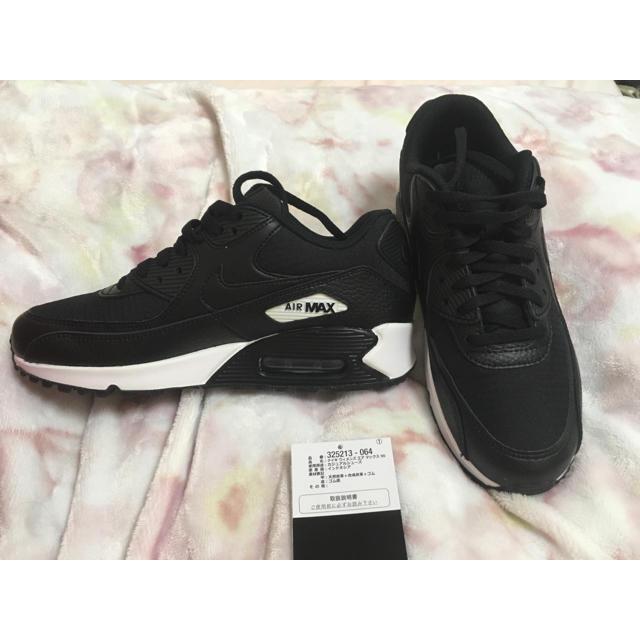 WMNS AIR MAX 90 BLACK 24.5㎝