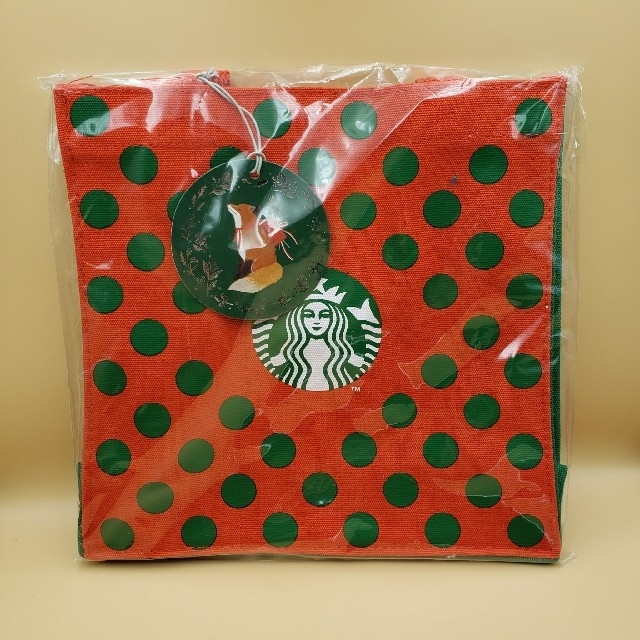 Starbucks Coffee(スターバックスコーヒー)のスタバ★タイ限定★ホリデーバッグ<赤> エンタメ/ホビーのコレクション(ノベルティグッズ)の商品写真