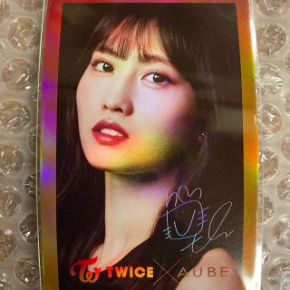 オーブ(AUBE)のTWICE   モモ  トレカ  値下げしました😀(アイドルグッズ)