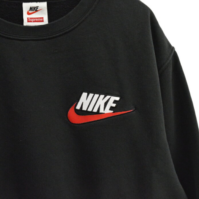 supreme 18aw nike crewneck black M 新品