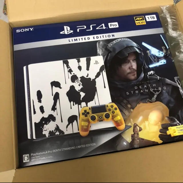 プレステ4Pro DEATH STRANDING LIMITED EDITION家庭用ゲーム機本体