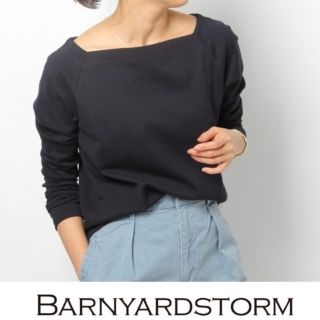 バンヤードストーム(BARNYARDSTORM)のバンヤードストーム　スクエアネック起毛プルオーバー(カットソー(長袖/七分))