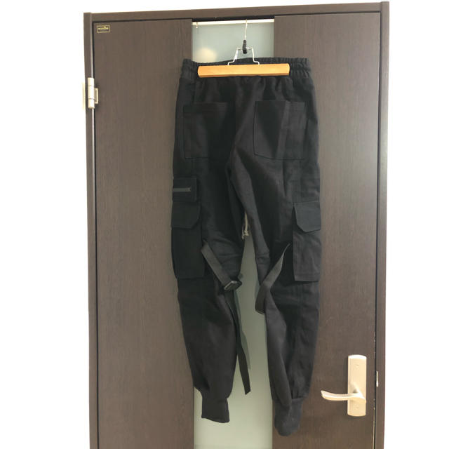 LAKENZIE CARGO PANTS - BLACK Sサイズ メンズのパンツ(ワークパンツ/カーゴパンツ)の商品写真