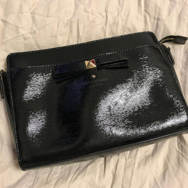 kate spade 黒 ショルダーバッグ ミニバッグ