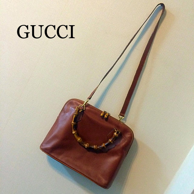 Gucci(グッチ)の格安⭐️GUCCI2wayバンブーバッグ レディースのバッグ(ショルダーバッグ)の商品写真