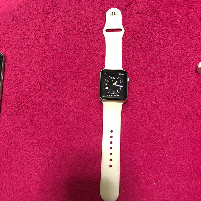 Apple Watch(アップルウォッチ)のApple Watch sport series 1  42㎜ ゴールド メンズの時計(腕時計(デジタル))の商品写真