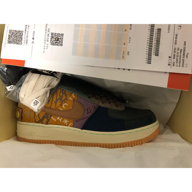 NIKE(ナイキ)のNIKE AIR FORCE 1 TRAVIS SCOTT 265Cm メンズの靴/シューズ(スニーカー)の商品写真