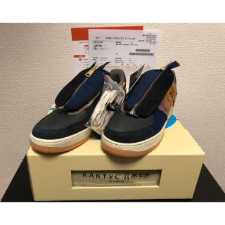 ナイキ(NIKE)のNIKE AIR FORCE 1 TRAVIS SCOTT 265Cm(スニーカー)