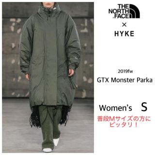 ハイク(HYKE)のhyke north face ハイク ノースフェイス モンスターパーカ S (ダウンジャケット)