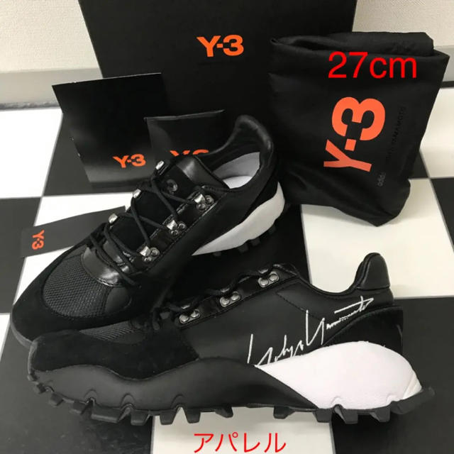 新品19AW Y-3 ヨウジヤマモト KYOI TRAIL スニーカー 27