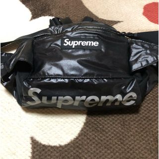 シュプリーム(Supreme)の中古美品 supreme 2017ss waist bag 黒(ウエストポーチ)