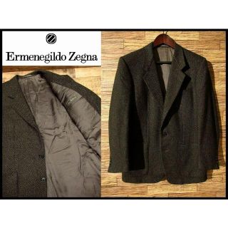 エルメネジルドゼニア(Ermenegildo Zegna)のdobatan様専用 スイス製 エルメネジルド ゼニア カシミヤ ジャケット(テーラードジャケット)