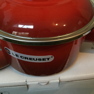 ルクルーゼ(LE CREUSET)のル・クルーゼ EOS ソースパン 片手鍋 14cm チェリーレッド(鍋/フライパン)