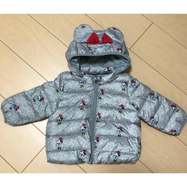 babyGAP(ベビーギャップ)のベビーギャップ　ミニー　パファージャケット キッズ/ベビー/マタニティのベビー服(~85cm)(ジャケット/コート)の商品写真