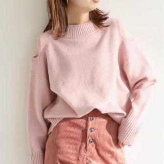 スピックアンドスパン(Spick & Span)のSpick and Span ショルダースリットプルオーバー(ニット/セーター)