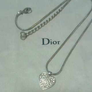 クリスチャンディオール(Christian Dior)のDior☆ライトストーンネックレス(ネックレス)